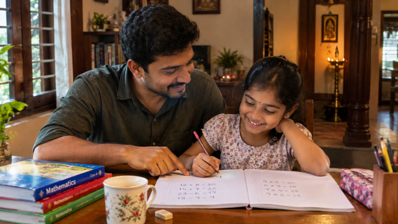 maths fear overcome Malayalam students Kerala